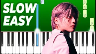 TAEMIN  Advice Slow Easy Piano Tutorial [upl. by Enicnarf245]