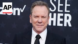 Kiefer Sutherland on Caine Mutiny aging in Hollywood and directing  AP interview [upl. by Ettenyar]