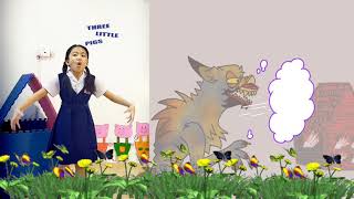 STORYTELLING COMPETITION 2021  ONLINE SCHOOL LEVEL  THREE LITTLE PIGS [upl. by Riane]