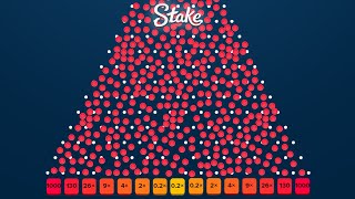 I dropped 1000 balls on Stake plinko this is what happened [upl. by Orabelle]