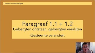 Aardrijkskundig  2 havovwo  paragraaf 11 en 12  methode BuiteNLand [upl. by Ardolino486]