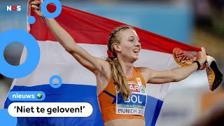 Femke Bol wint goud op EK atletiek [upl. by Zaria]