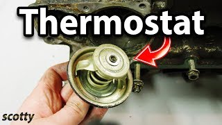 How to Replace a Bad Thermostat in Your Car [upl. by Nossyla]