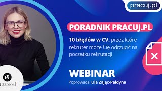 Poradnik Pracujpl – 10 najczęstszych błędów w CV [upl. by Lyrak]