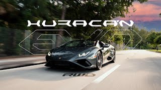 LAMBORGHINI HURACÁN EVO SPYDER RWD REVIEW [upl. by Jalbert428]