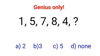 Only a Genius could Crack this Aptitude Test [upl. by Naugan]