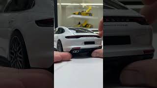 Porsche Panamera Turbo S car model scale 118 luxurious aristocratic car [upl. by Nivar]