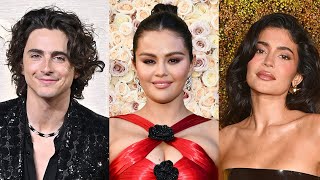 Are Selena Gomez amp Timothée Chalamet Friends The Truth Behind The Kylie Golden Globes Gossip [upl. by Fish]