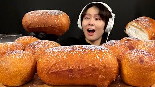 ASMR 揚げバターampクリームチーズ大食い‼️【日本語字幕咀嚼音】 [upl. by Griffy]