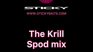 My Sticky Baits Krill Spod Mix stickybaits totalcarp carpfishing carp thekrill spod mix [upl. by Idnor]