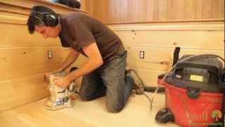 Installing Sanding and Finishing a Wide Plank Floor [upl. by Lamberto]