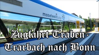 Traben  Trarbach Zugfahrt nach Bonn [upl. by Novert]