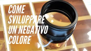 Come sviluppare il negativo colore [upl. by Nyrehtak121]