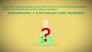 How To Do Titration Calculations Chemistry for All FuseSchool [upl. by Bauske]