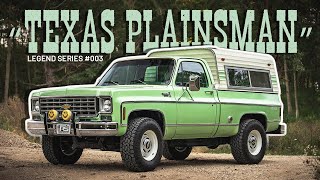 The Texas Plainsman  Roadster Shop Legend Series build 003  1974 Chevy C10  Details and Drive [upl. by Sitoel]