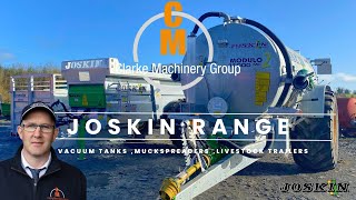 Joskin Livestock Trailer with Resin Floor amp Slurry Tank with adjustable Axle [upl. by Eidoow10]