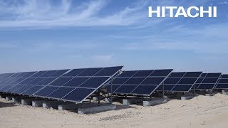 Solution Hitachi solarpowered desalination plants Abu Dhabi  Hitachi [upl. by Yrac]