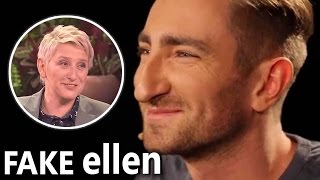 Polish Guru Fakes Being on the Ellen Show [upl. by Romo]