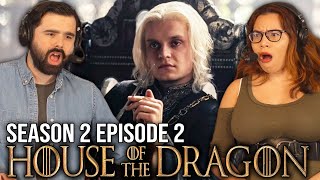 HOUSE OF THE DRAGON 2x2 REACTION Season 2 Episode 2 RHAENYRA THE CRUEL [upl. by Raynor995]