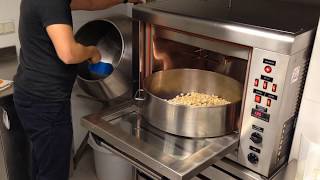 Batch Nut Roaster  Roasting Macadamia Nuts [upl. by Asilet]