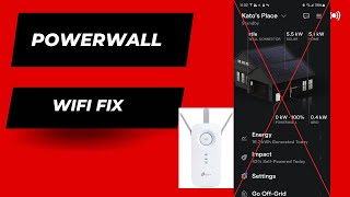 Powerwall WiFi connection fix 2024 [upl. by Aeet]