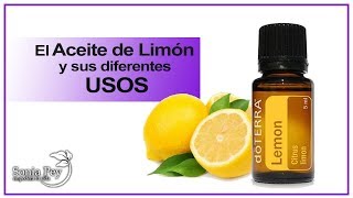 Aceite de Limón  Propiedades y usos cotidianos  Aceites Esenciales doTERRA [upl. by Yemar942]