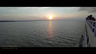 An Amazing Evening Sky View On Meghna River [upl. by Ahseyd934]