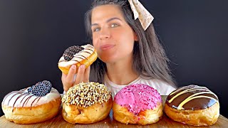 DONUTS  MUKBANG  EATING SOUNDS  ASMR [upl. by Kay]