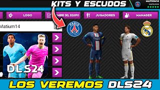 Kits del Real Madrid 20232024 para Dream League Soccer 2024 [upl. by Yenal176]