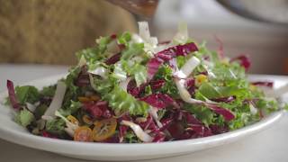 Citrus and Chicory Salad with Candied Pine Nuts and Fried Rosemary [upl. by Oicam329]