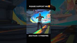 AKATSUKI X FREE FIRE❤️ BEST LINE freefire shortvideo akatsuki naruto anime [upl. by Moorish]