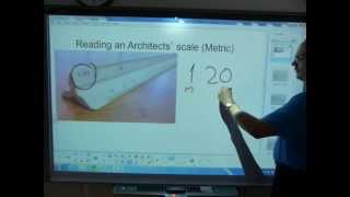 Read an Architects scale decimal [upl. by Amethist]