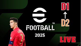 【efootball2025】NEWエトーと共にD1へ！ [upl. by Sekoorb]