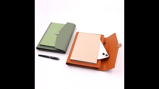 Multifuctional PU LooseLeaf Notebook With Powerbank USB Flash Disk [upl. by Hertzfeld208]