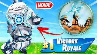 VIREI O NARUTO NOVA SKIN NINJA DO GELO  FORTNITE [upl. by Ttezil]