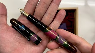 A Few Fair Pens  Namiki Yukari Royale Peony Fountain Pen 並木蒔絵牡丹万年筆 [upl. by Nalro]