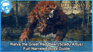 How to Find Red Bear Boss Fight  Elden Ring Shadow of Erdtree [upl. by Otanutrof398]