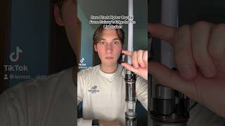 Rare Black Kyber Crystal In The Lightsaber lightsaber kybercrystal starwars [upl. by Derby806]