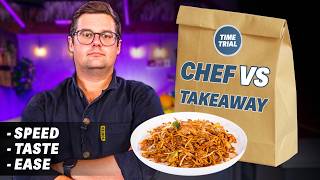 Chef vs Takeaway Speed Taste Ease  Sorted Food [upl. by Kerwinn70]