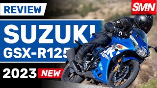 Suzuki GSXR125 2023  Prueba opiniones y review en español [upl. by Engenia]