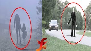 5 Slenderman Caught On Camera amp Spotted In Real Life [upl. by Myrah]