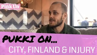 Pukki talks City Finland and his injury recovery [upl. by Einnim209]