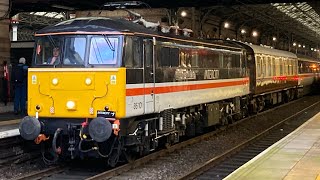 Class 86101  87002  Ayr Extension  Merseyrail Peps  130124 [upl. by Brit]