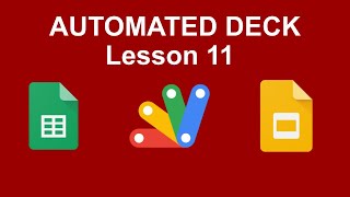 How to get images from Google Drive  Automate Google Slides  Lesson 11 [upl. by Erdried]