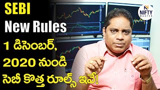 70SEBI New Rules from 1st December 2020 I Nifty Master I Murthy Naidu [upl. by Aicened]