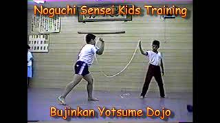 野口先生 Noguchi Sensei Kids Training [upl. by Gilliette]