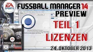 FUSSBALL MANAGER 14 PREVIEW  LIZENZEN  DATENBANK Updates Sommertransfers 1314 [upl. by Nednerb433]