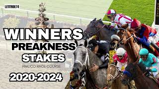 All Preakness Winners 20202024 Seize the Grey National Treasure Early Voting Rombaue Swiss Skydiver [upl. by Condon739]