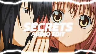 Tiësto amp KSHMR  Secrets『edit audio』 [upl. by Olegna]