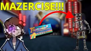 ¡Aventuras en el Mazercise  Five Nights at Freddys Security Breach [upl. by Ahsilrae321]